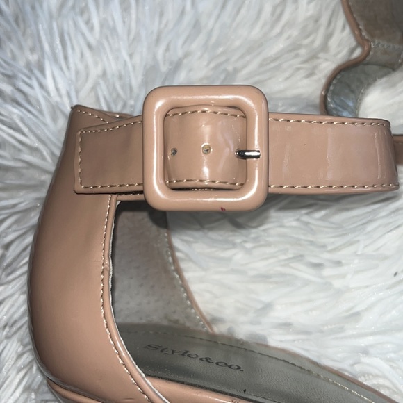 Style and co nude ankle strap heels - Picture 5 of 9